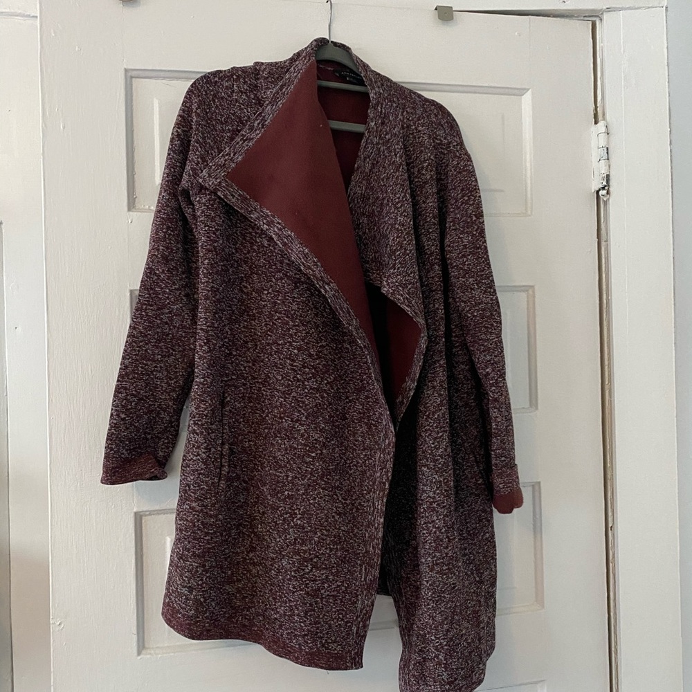 Maroon/ multi color sweater